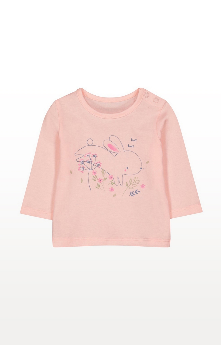 Mothercare | Pink Bunny T-Shirt