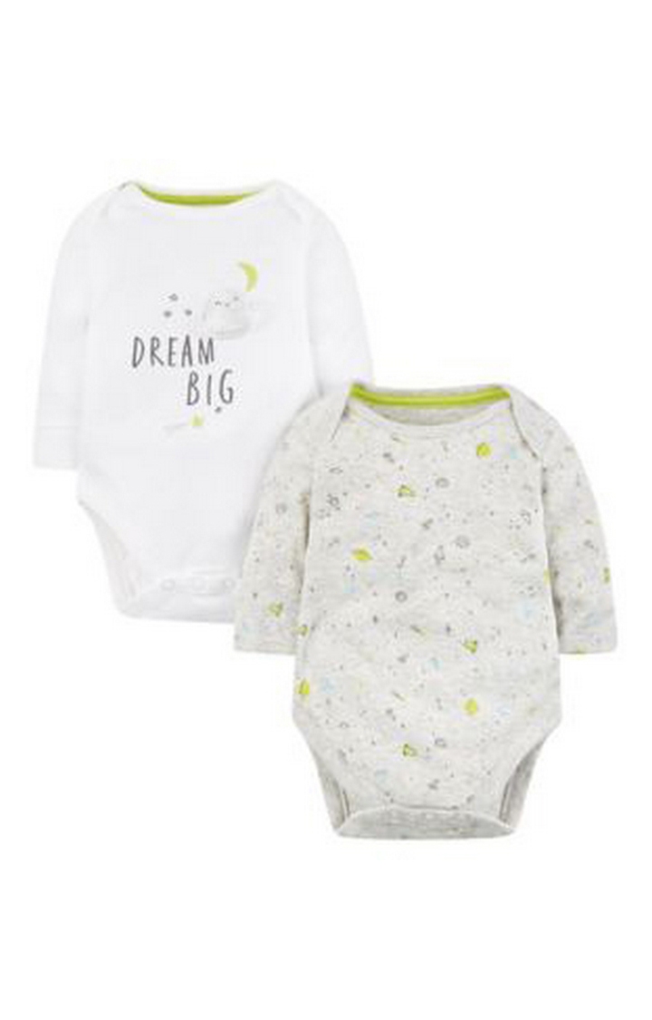 Mothercare | Dream Big Space Bodysuits - 2 Pack