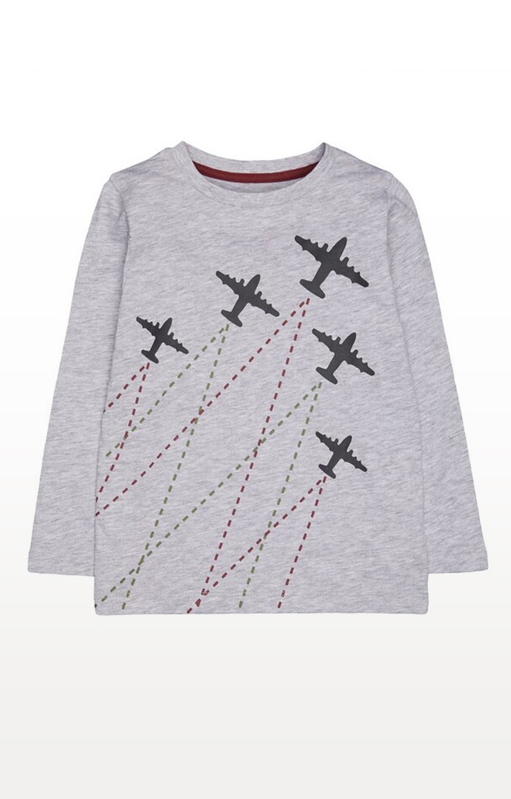 Mothercare | Grey Planes T-Shirt