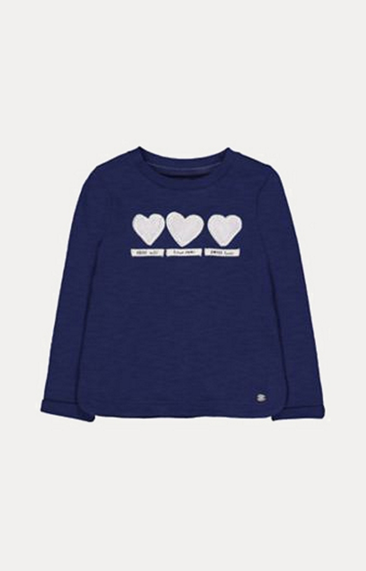 Mothercare | Navy Heart T-Shirt