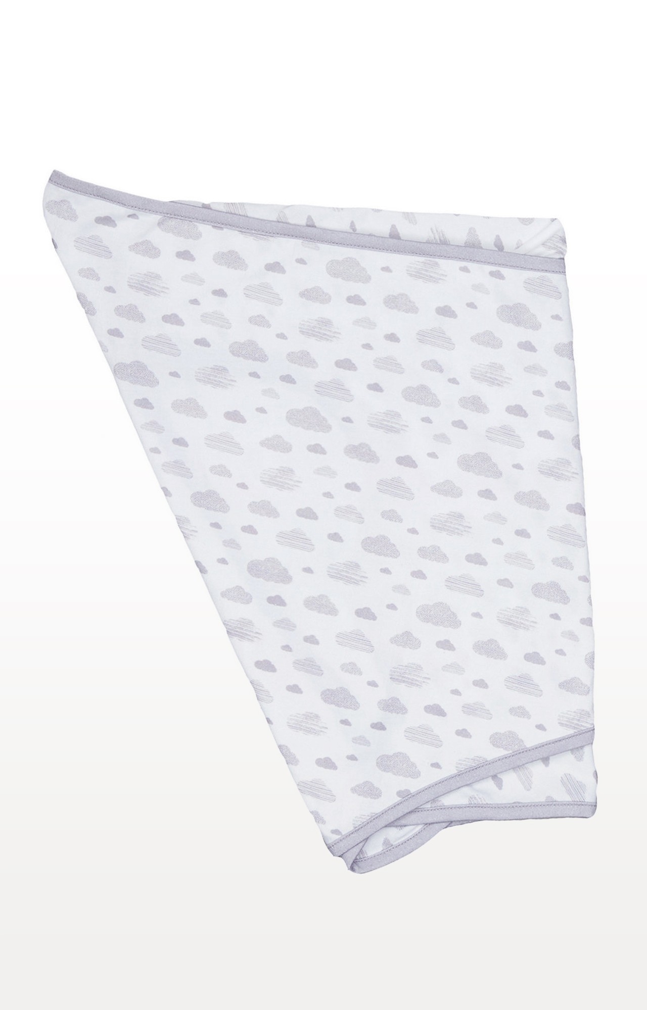 Mothercare | Grey Essential Cotton Swaddling Blanket