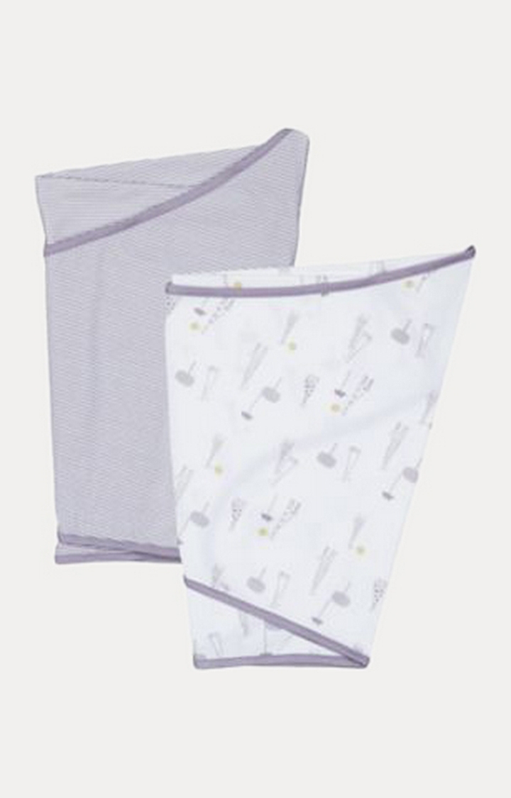 Mothercare | Essential Swaddles - Pack of 2