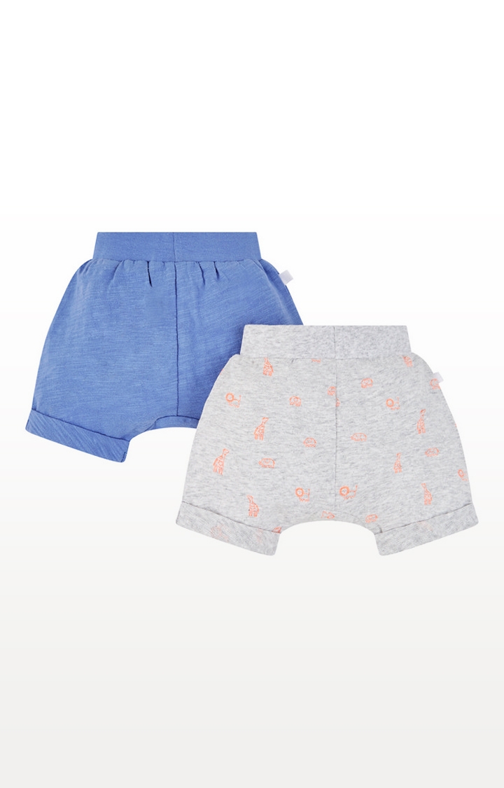 Jungle And Blue Shorts 2 Pack