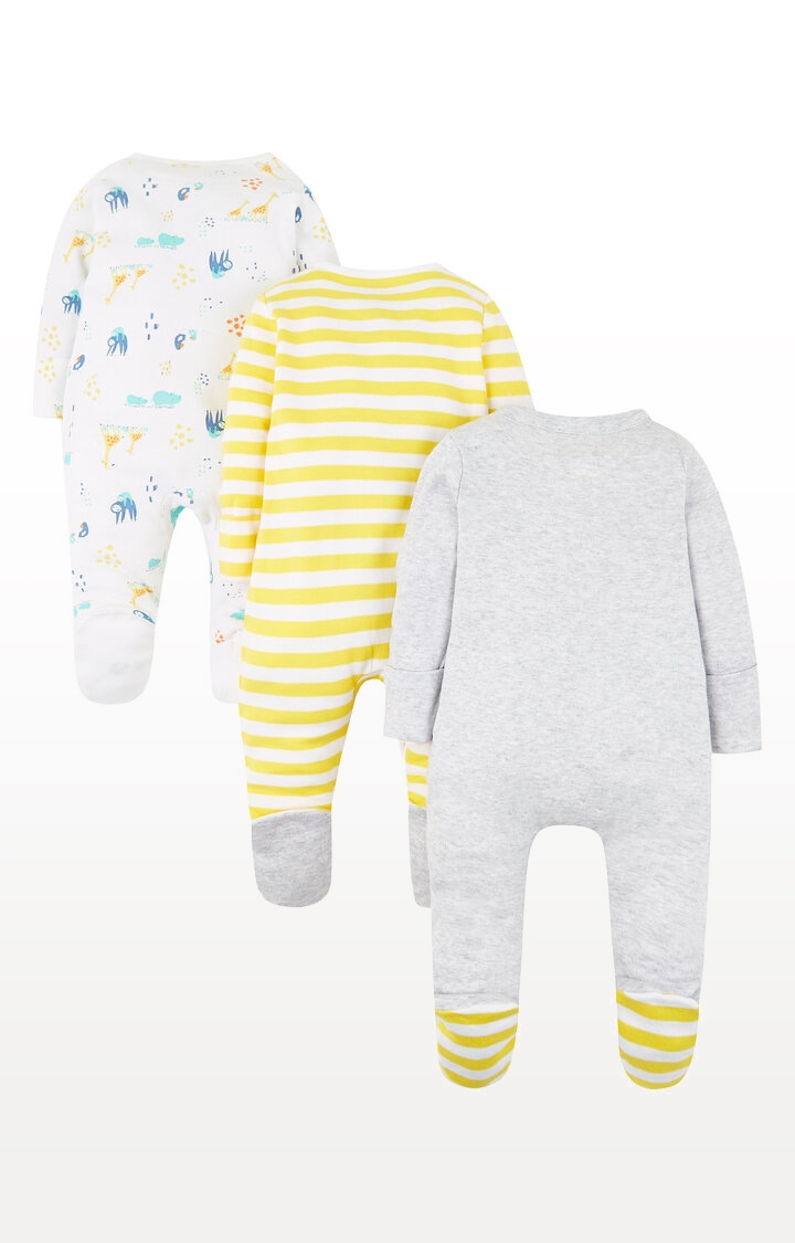 Mummy and Daddy Sleepsuits - Pack of 3