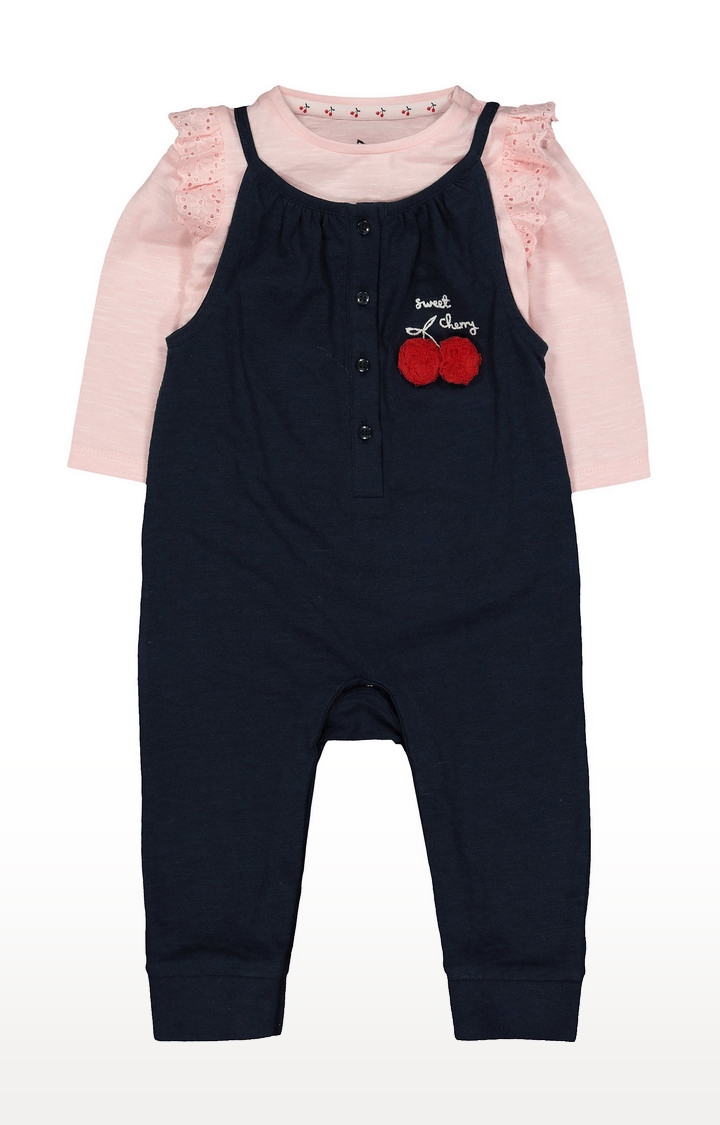 Mothercare | Blue Printed Dungaree