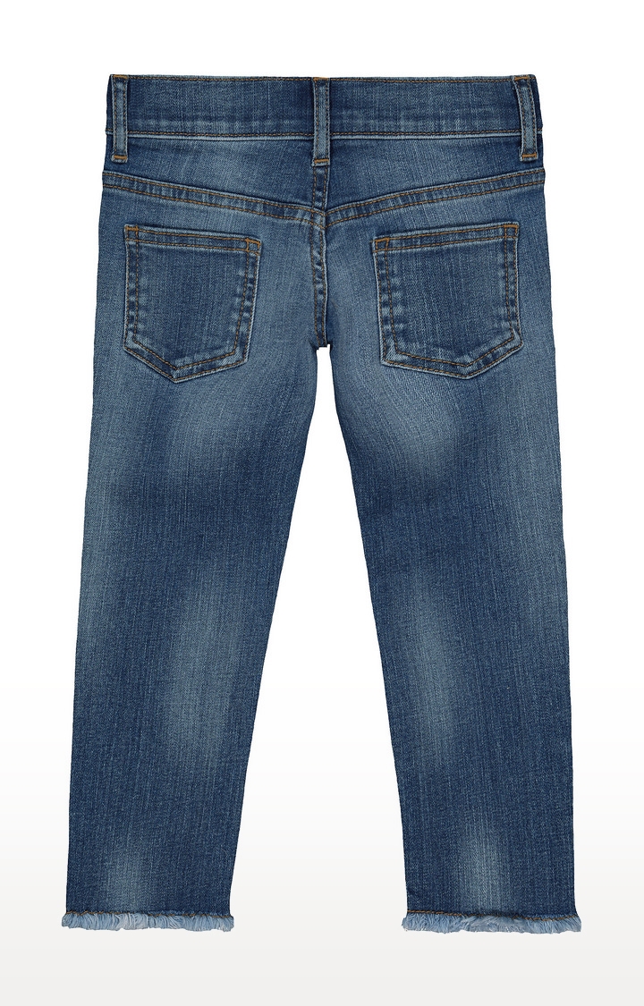 Blue Solid Jeans - Pack of 2