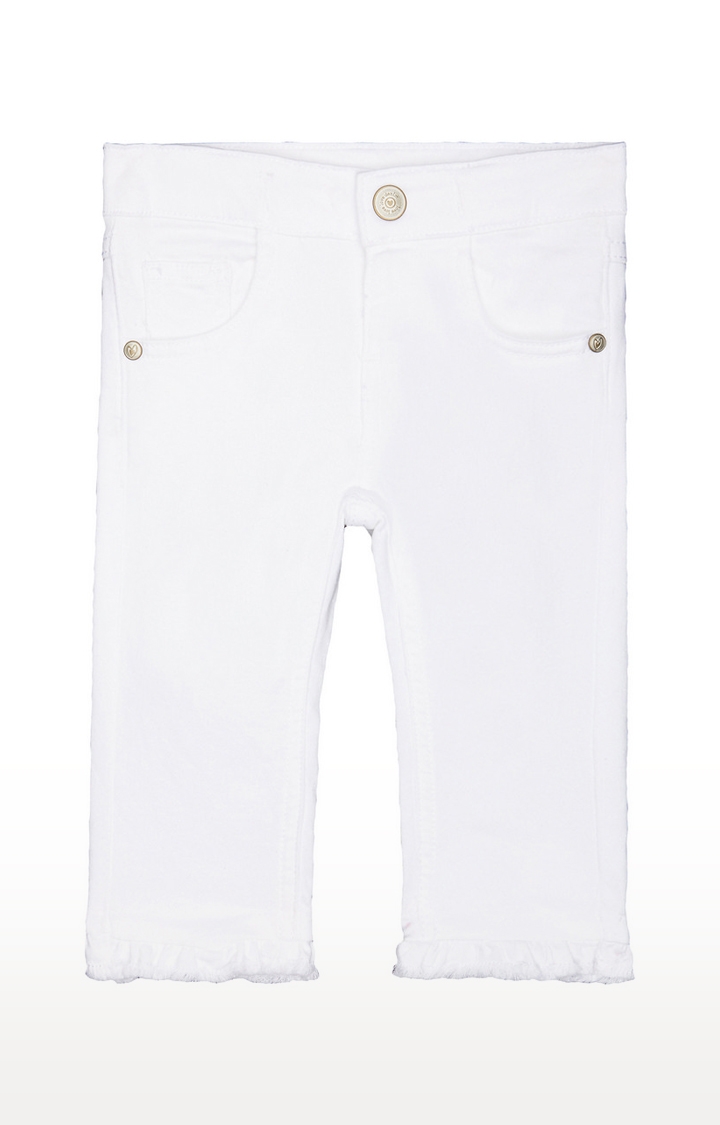 Mothercare | White Solid Jeans