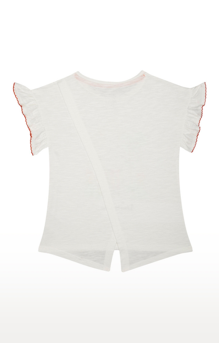 Mothercare | White Printed Top 1