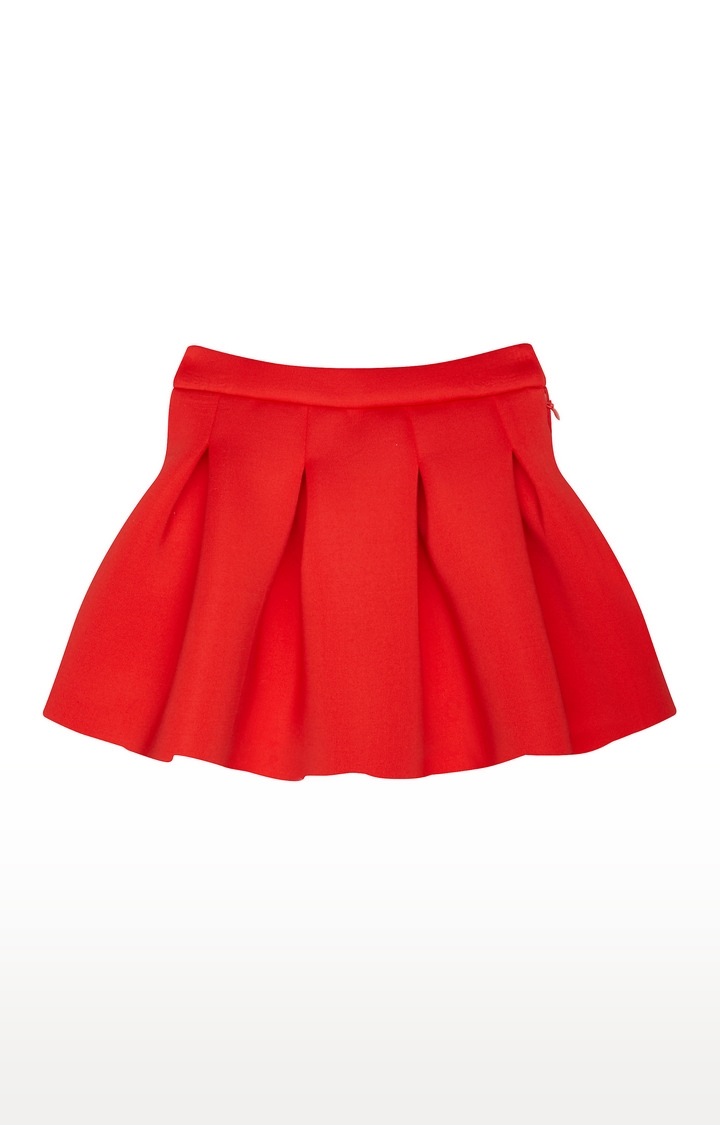 Mothercare | Red Solid Skirt