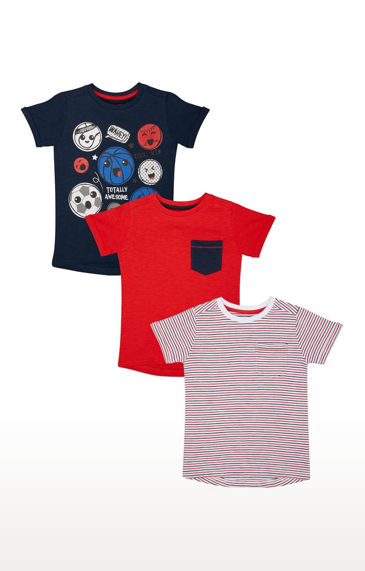 Mothercare | Totally Awesome T-Shirts - 3 Pack