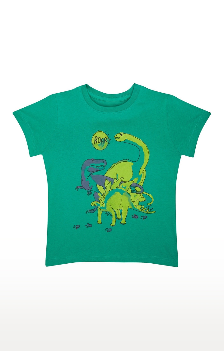 Mothercare | Green Printed T-Shirt
