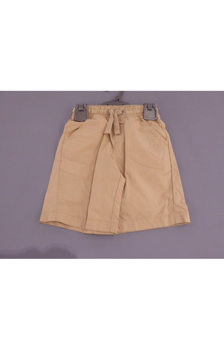 Mothercare | Beige Solid Shorts