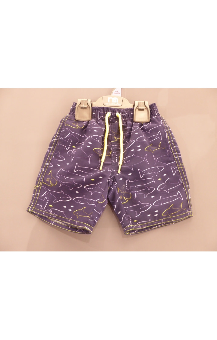 Mothercare | Navy Printed Beachwear Shorts