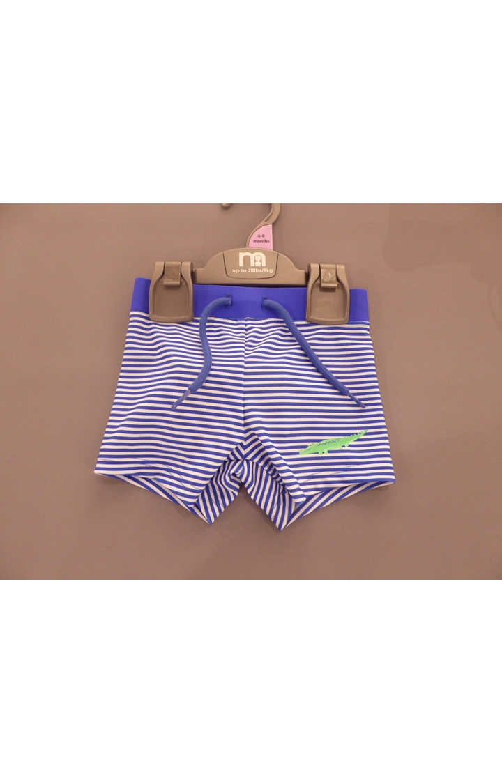 Mothercare | Blue Striped Beachwear Shorts