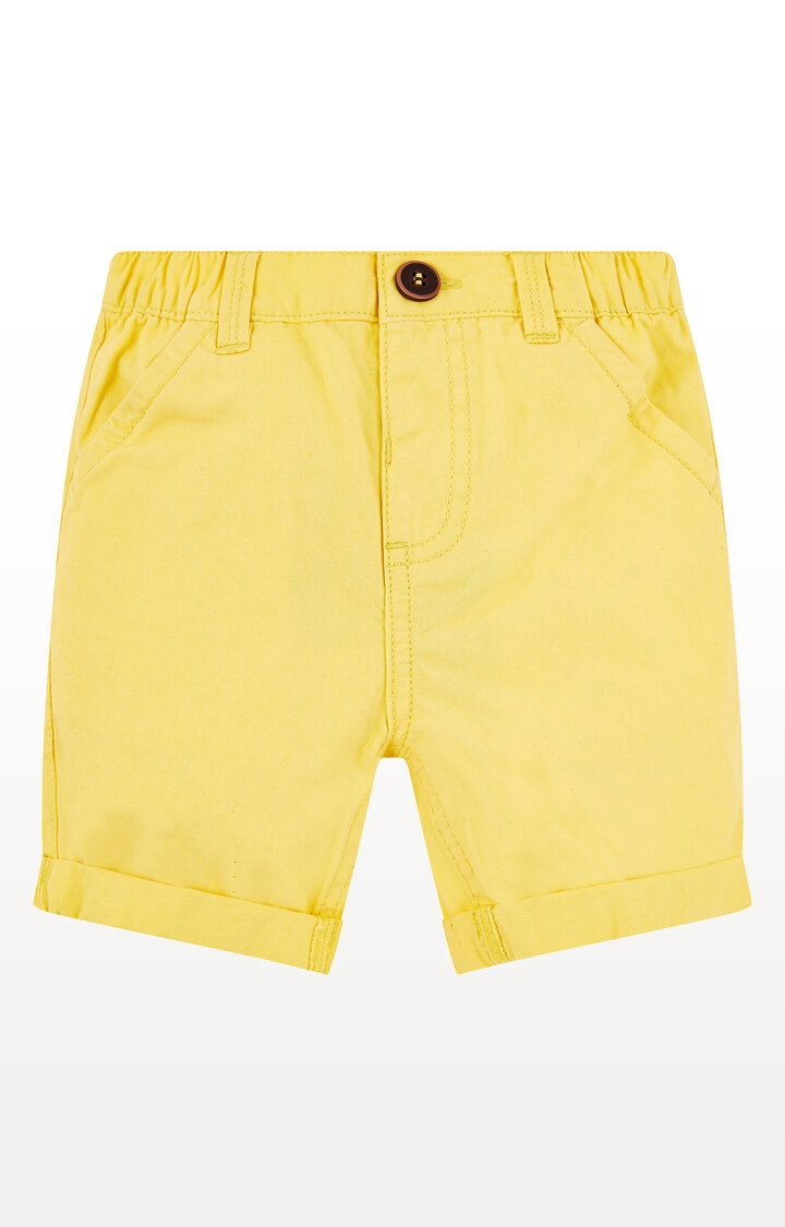Mothercare | Yellow Twill Shorts