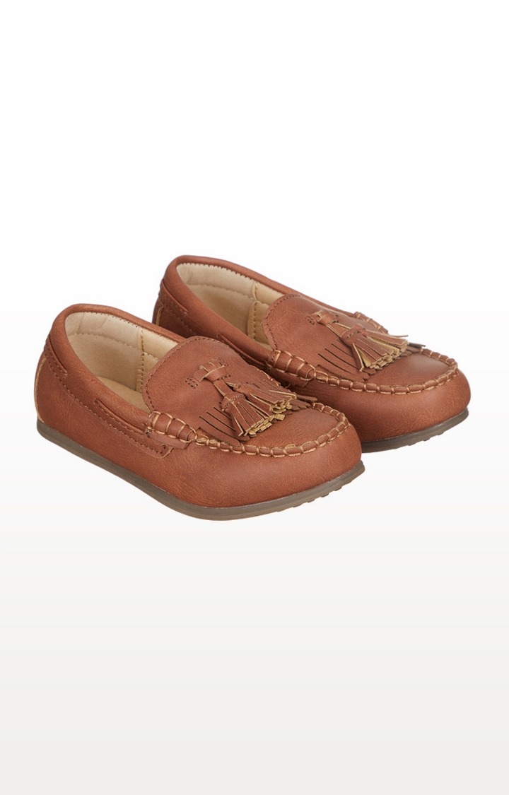 Mothercare | Tan Tassel Loafers