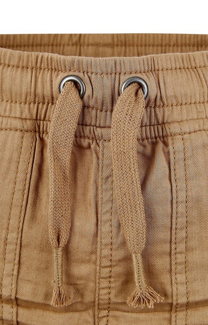 Tan Woven Trousers