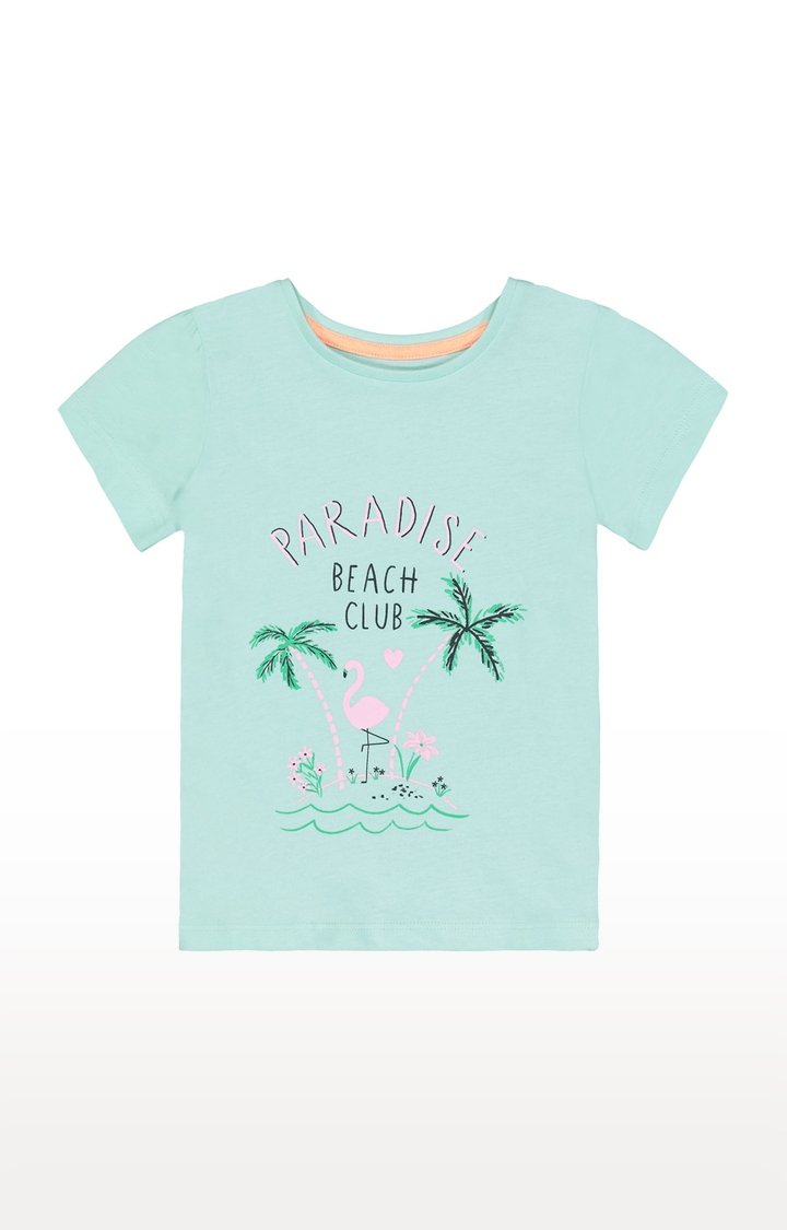 Mothercare | Turquoise Printed Top