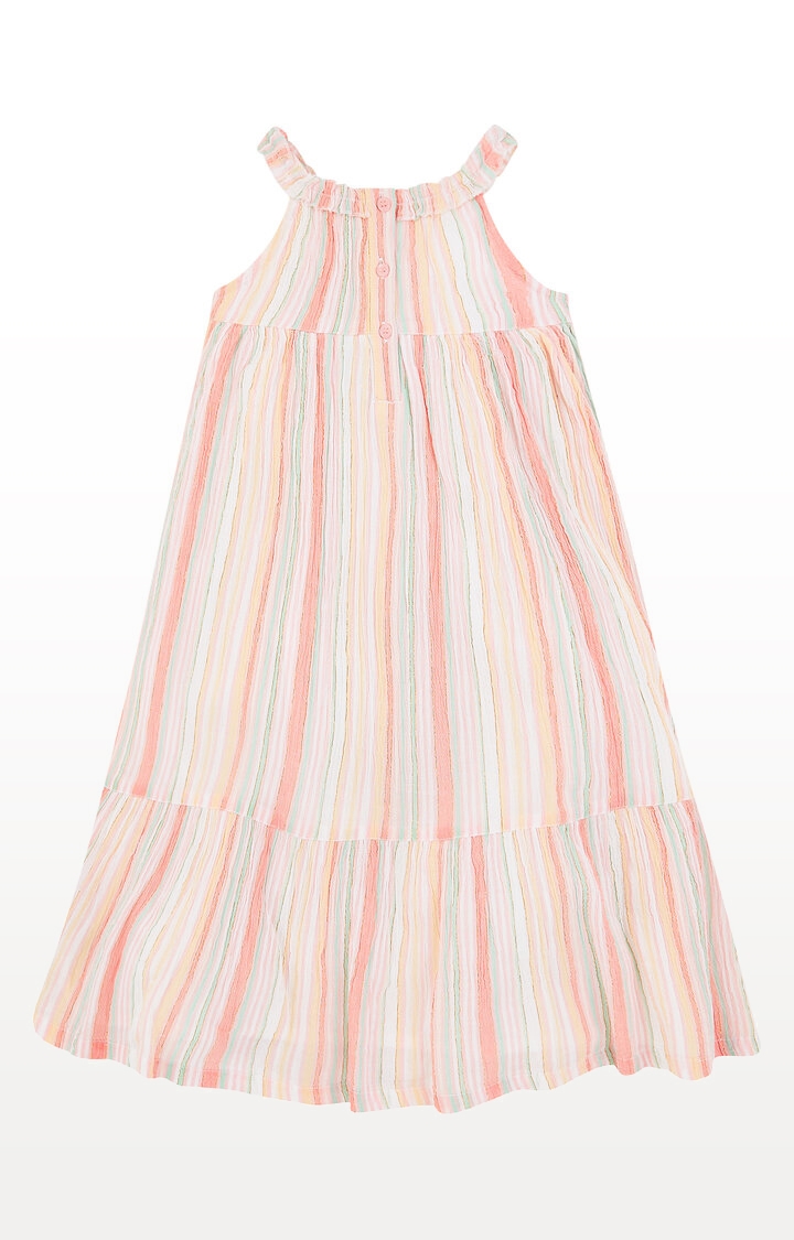 Mothercare | Pink Striped Maxi Dress