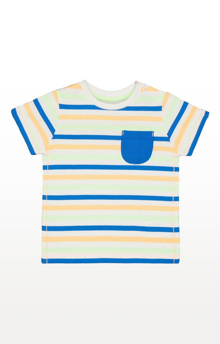 Mothercare | Striped Pocket T-Shirt