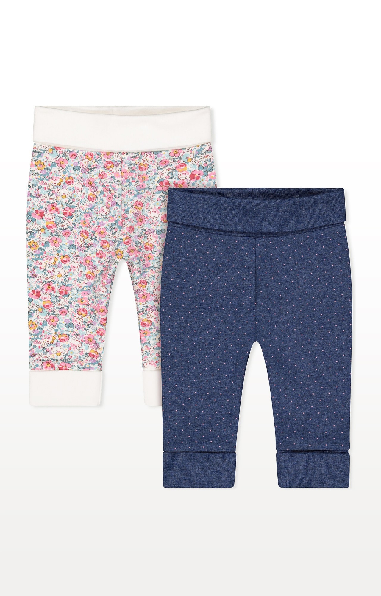 Mothercare | Floral Joggers - Pack of 2