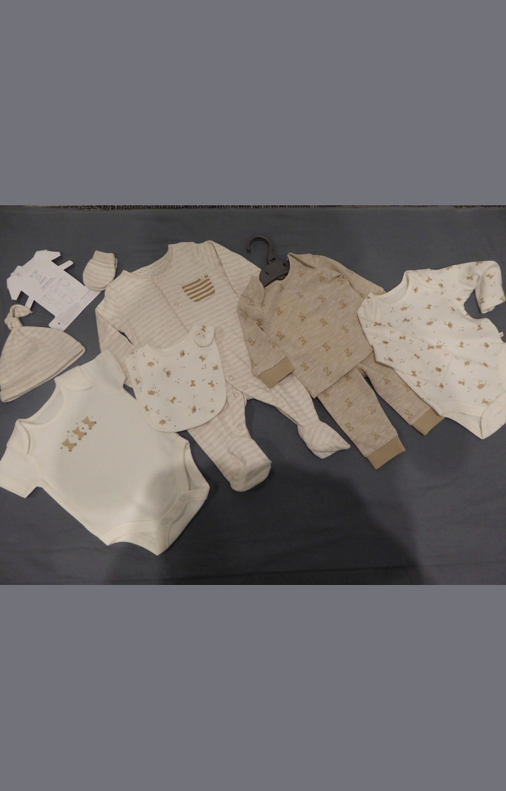 Mothercare | White Printed Twin Set