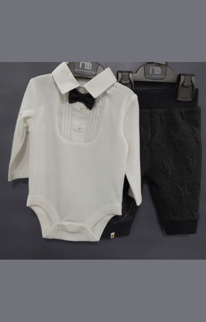 Mothercare | Grey Solid Twin Set