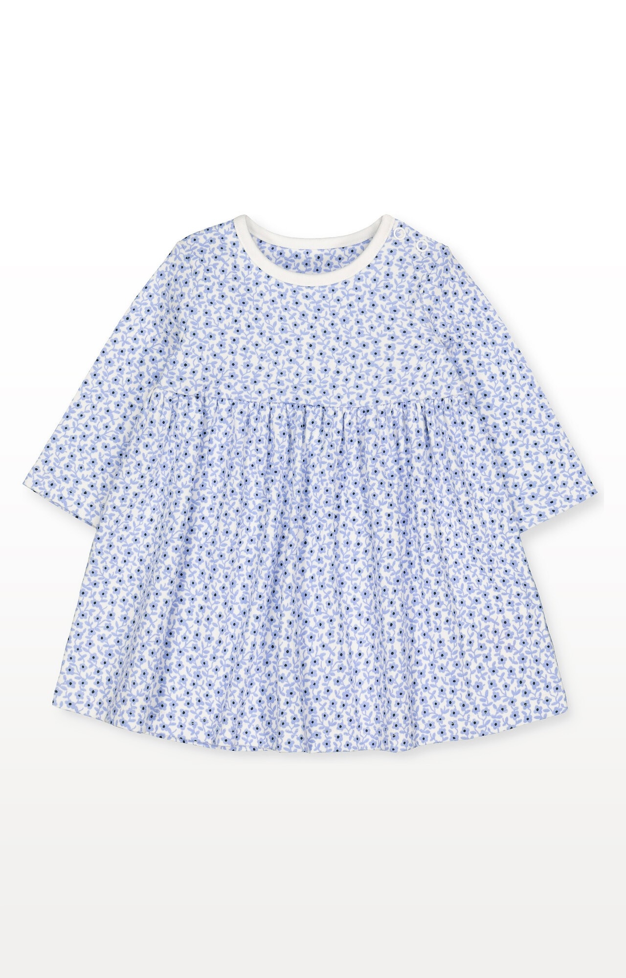 Mothercare | Blue Ditsy Floral Dress