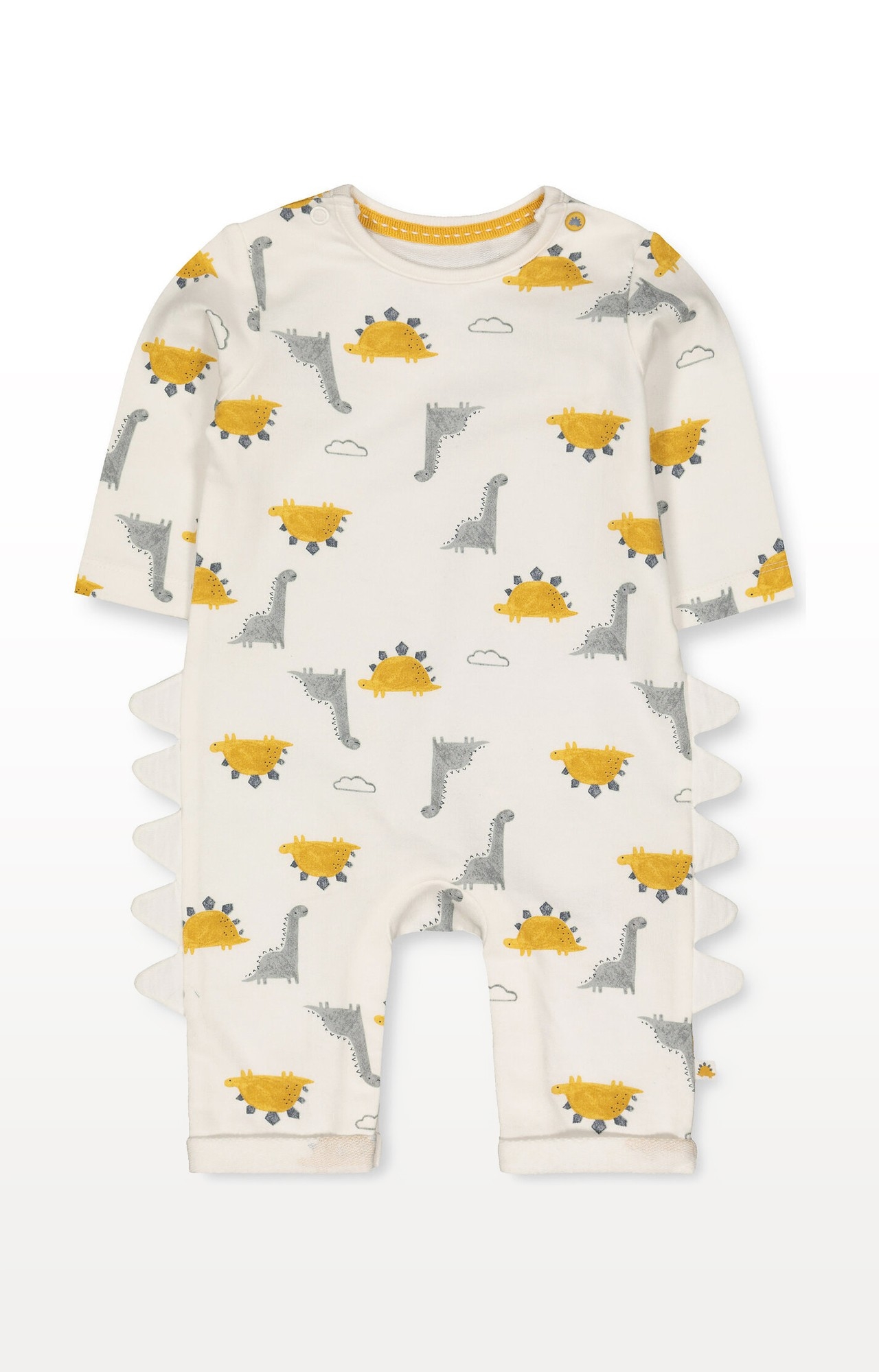 Mothercare | White Dinosaur All In One