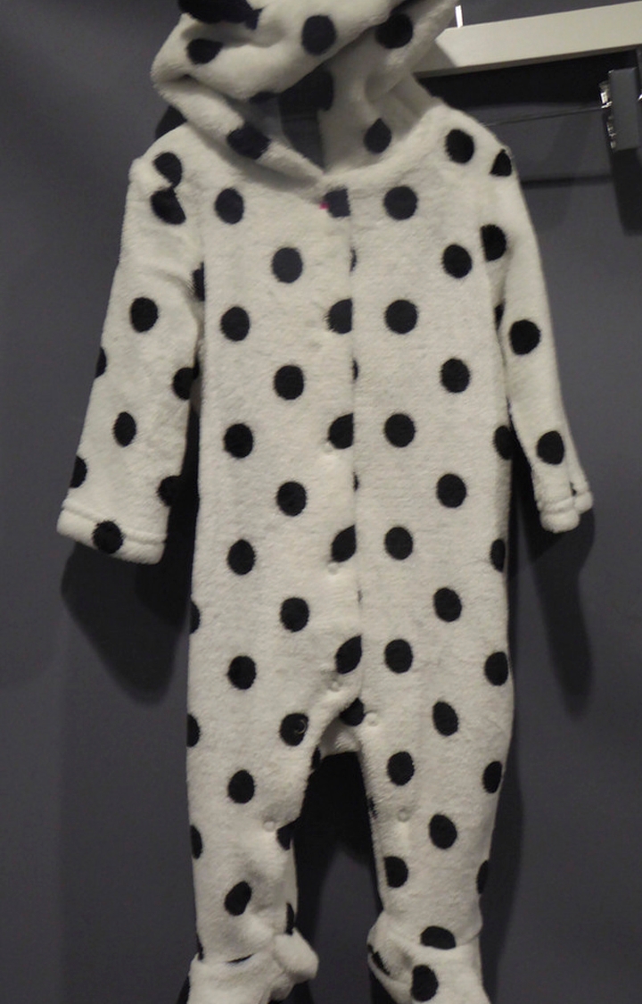 Mothercare | Black and White Printed Romper