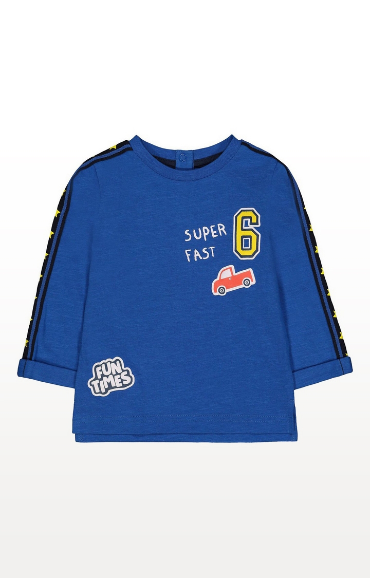Mothercare | Blue Super Fast Car T-Shirt