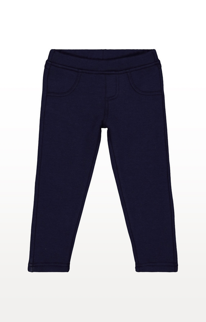 Mothercare | Blue Bonded Jeggings