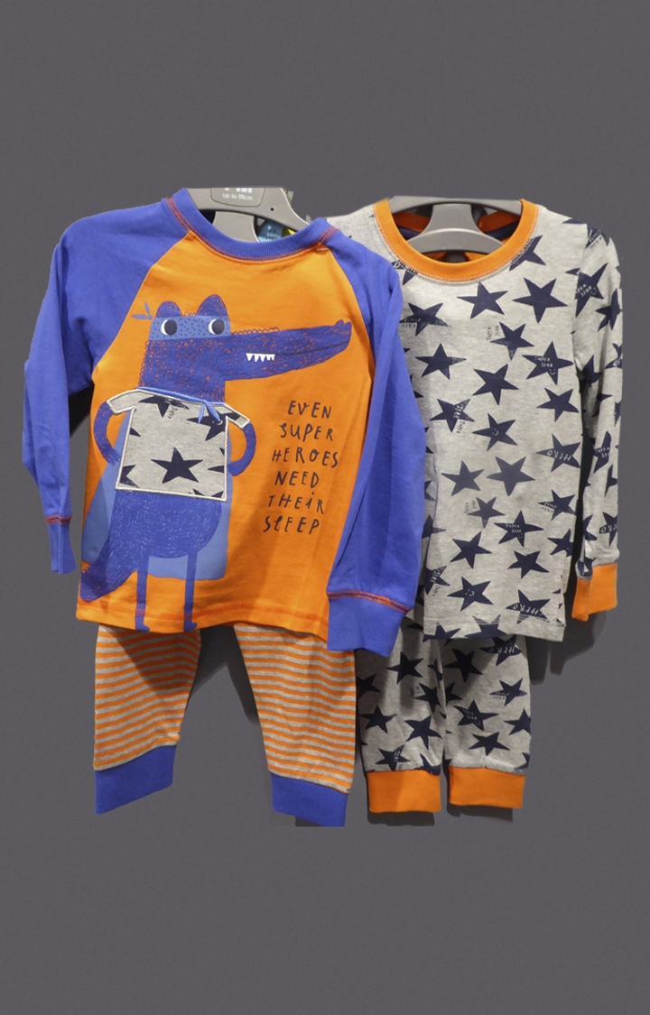 Mothercare | Multicoloured Printed Twin Set - Pack of 2