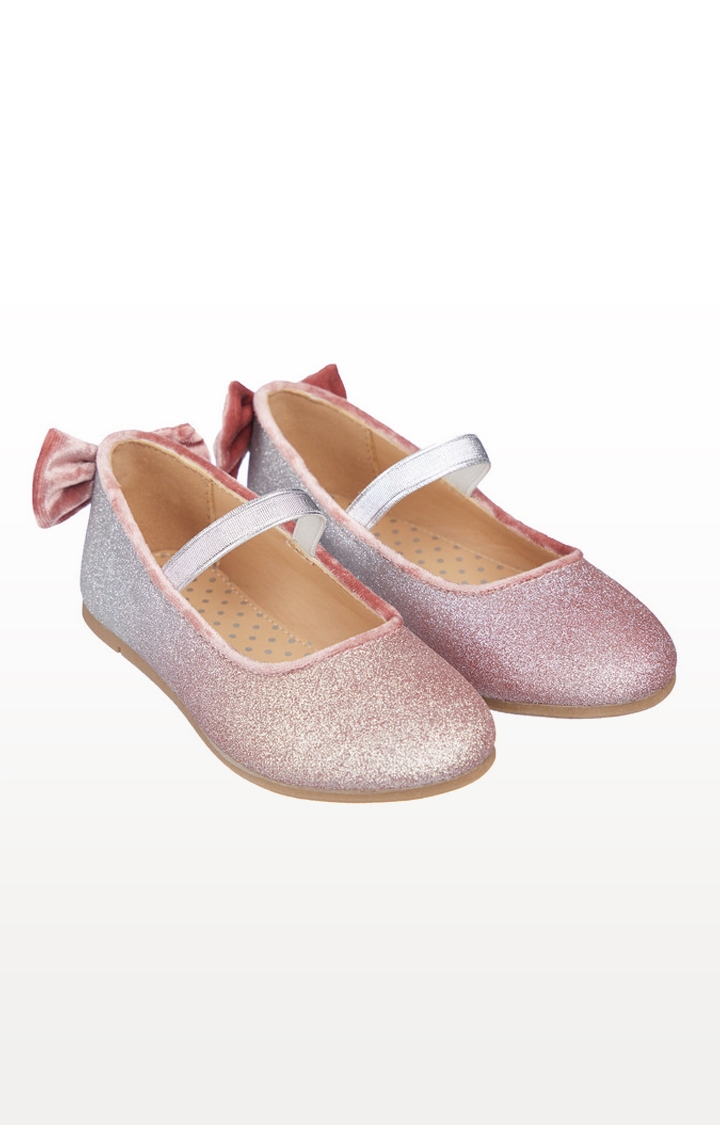 Mothercare | Ombre Glitter Ballerina Shoes