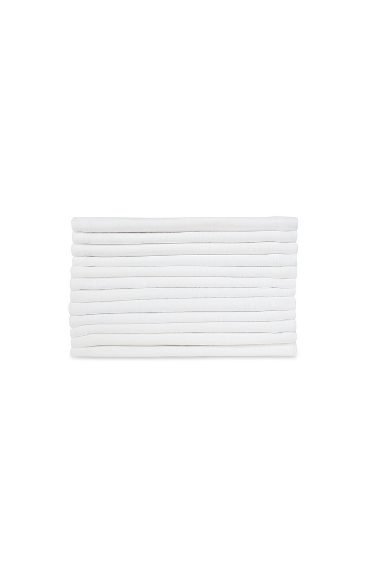 Mothercare | White Muslins - 1 Pack of 2
