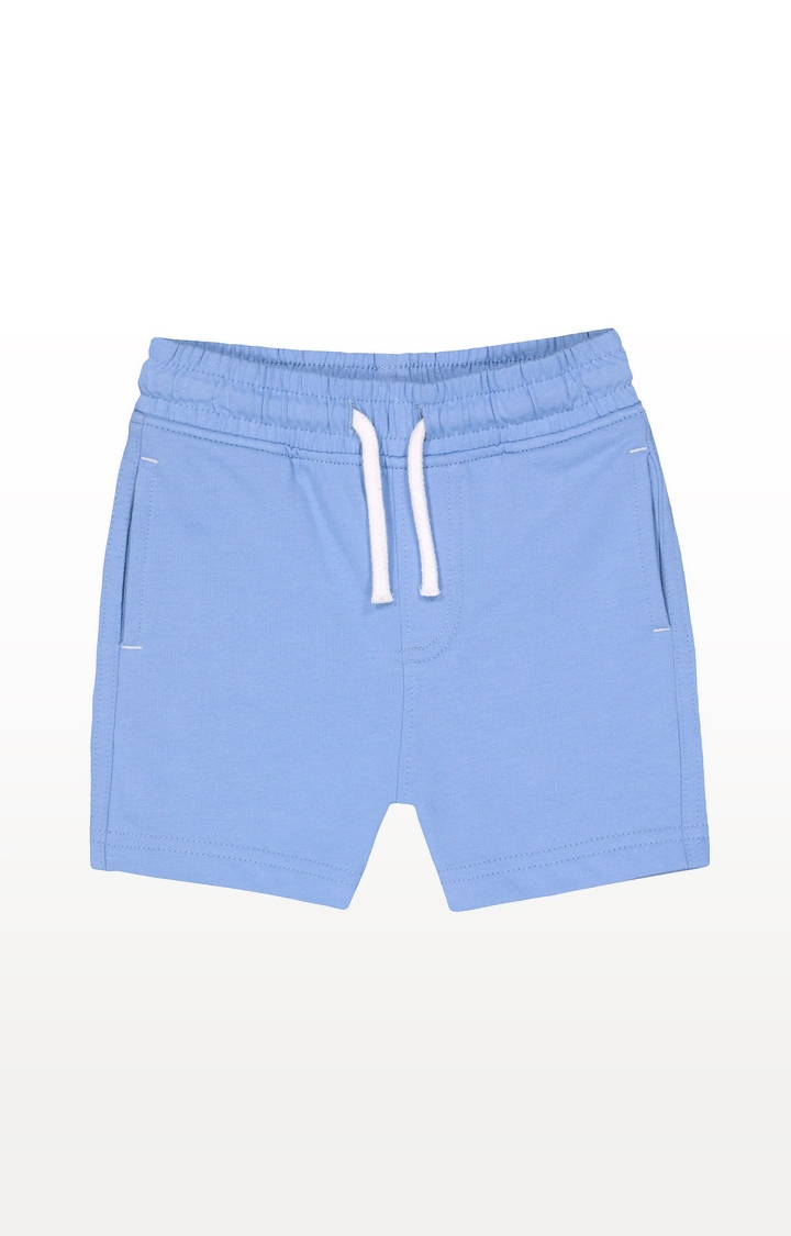 Blue Jersey Shorts
