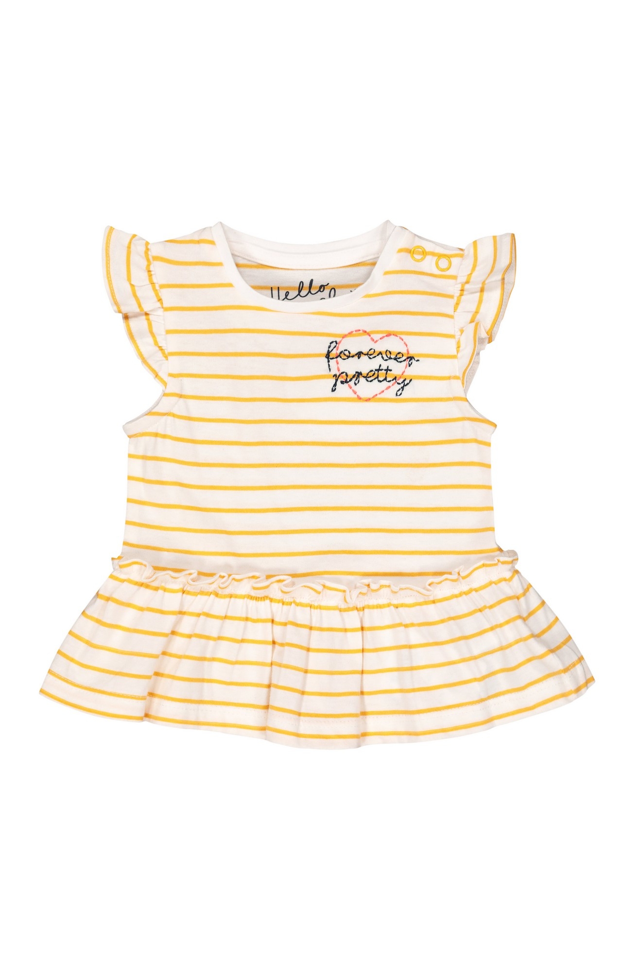 Mothercare | White Striped Top