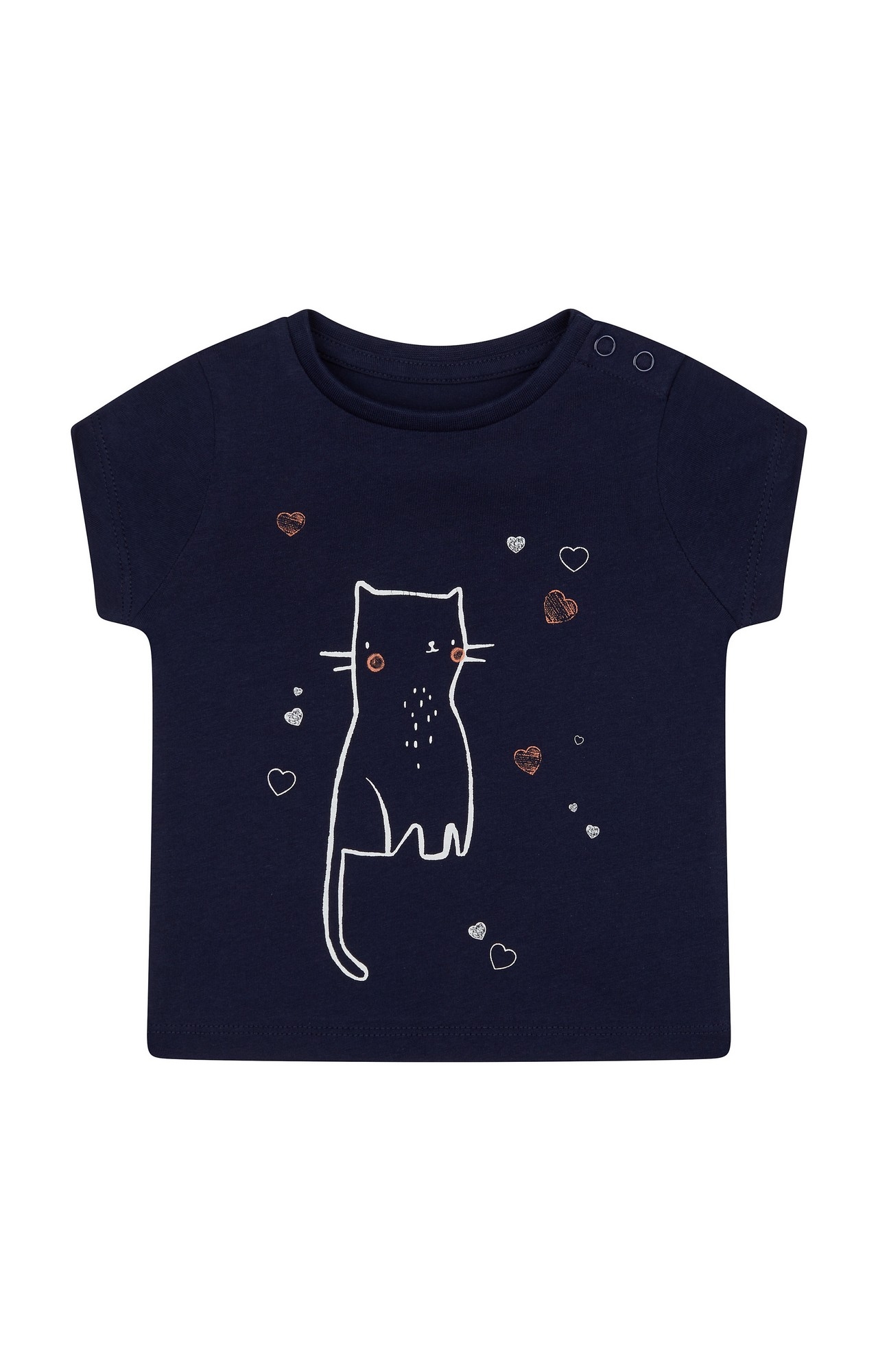 Mothercare | Navy Printed T-Shirt