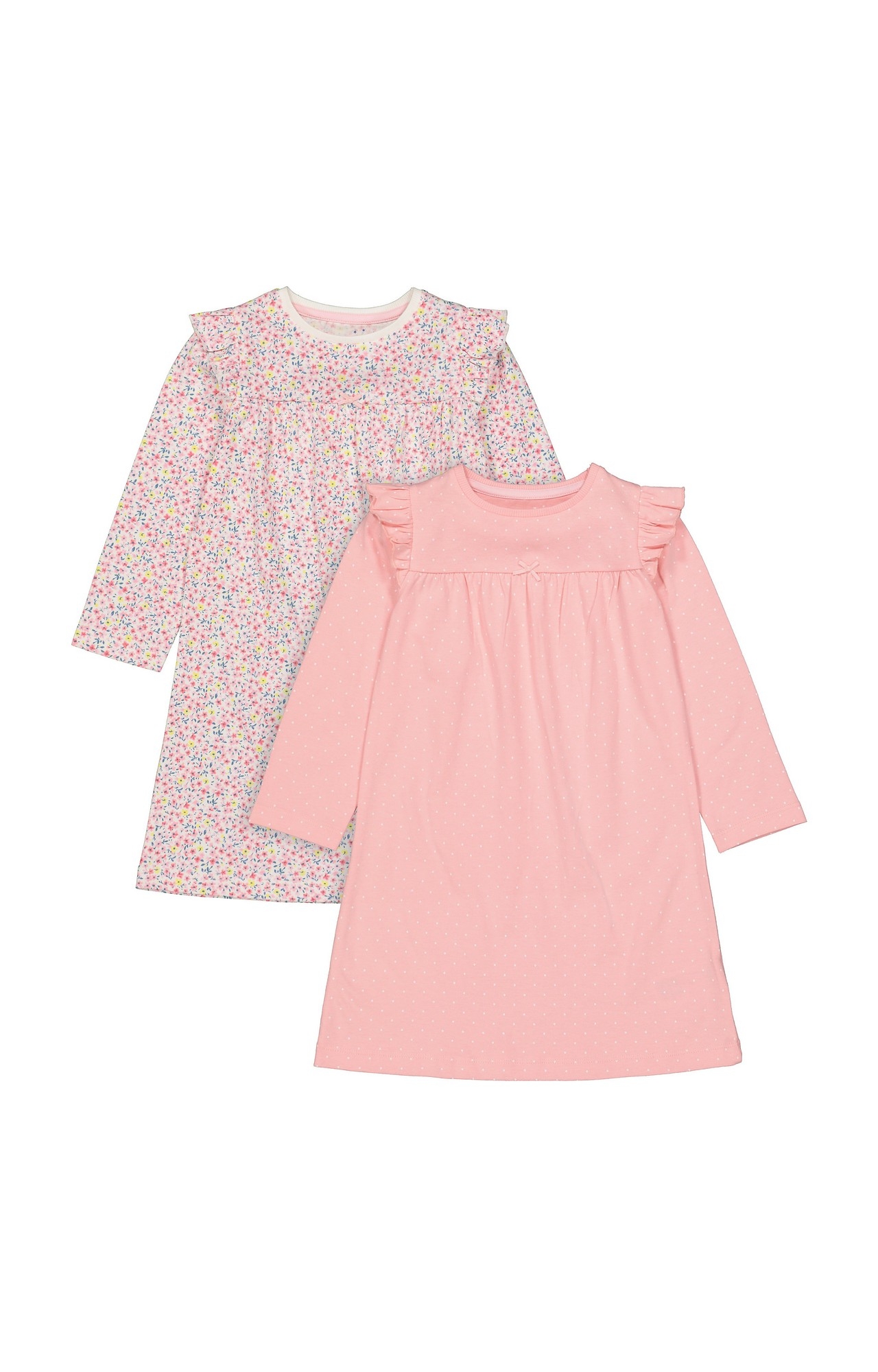 Mothercare | Multicoloured Printed Sleepwear Dress - Pack of 2