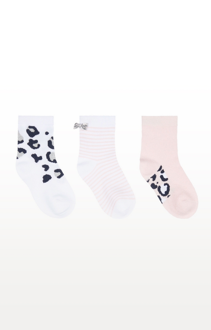 Mothercare | Leopard Print Socks - 3 Pack