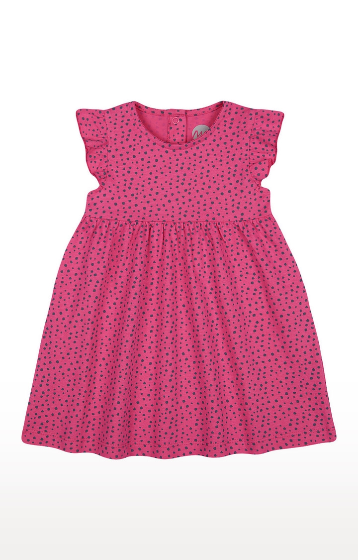 Mothercare | Girls Sleeveless Casual Dress - Printed Pink