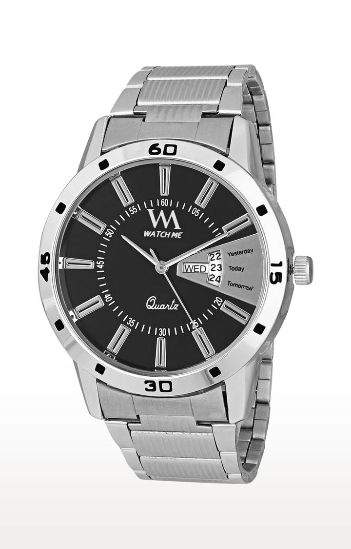 Watch Me | Watch Me Silver Analog Watch For Men