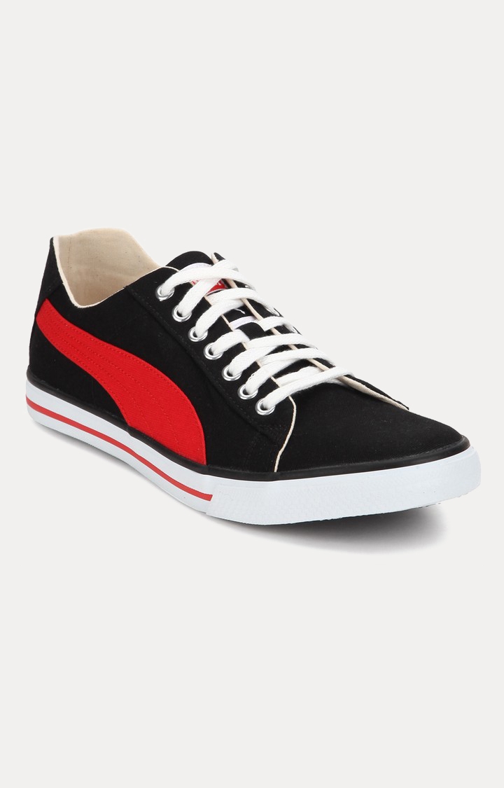 Puma | Black And Red Puma Sneakers