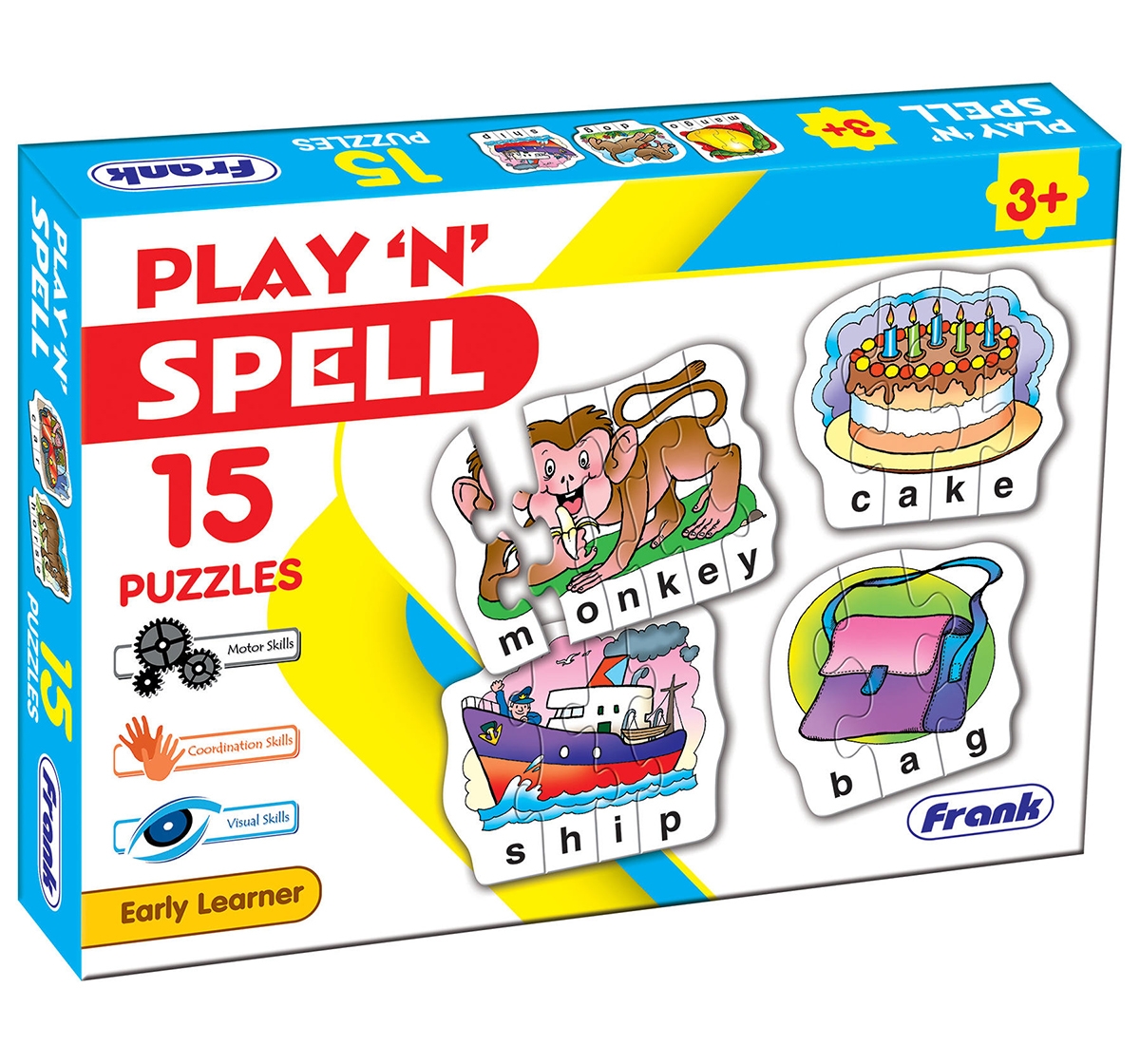 Frank |  Frank Play N Spell Puzzle Puzzles for Kids age 3Y+ 