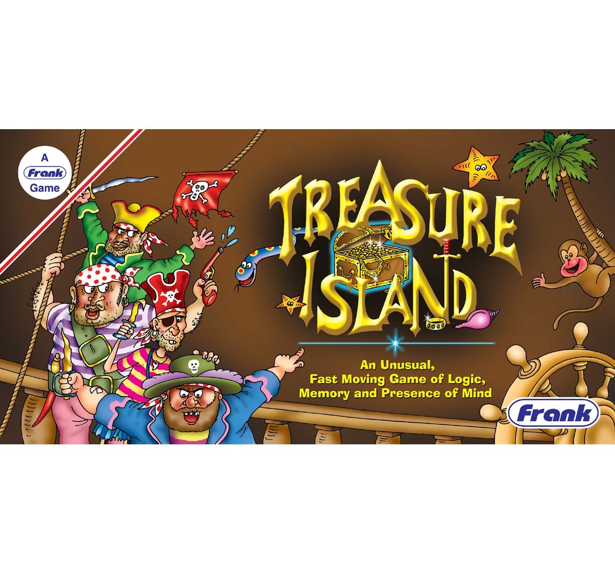 Frank | Frank Treasure Island Puzzles for Kids age 8Y+  1