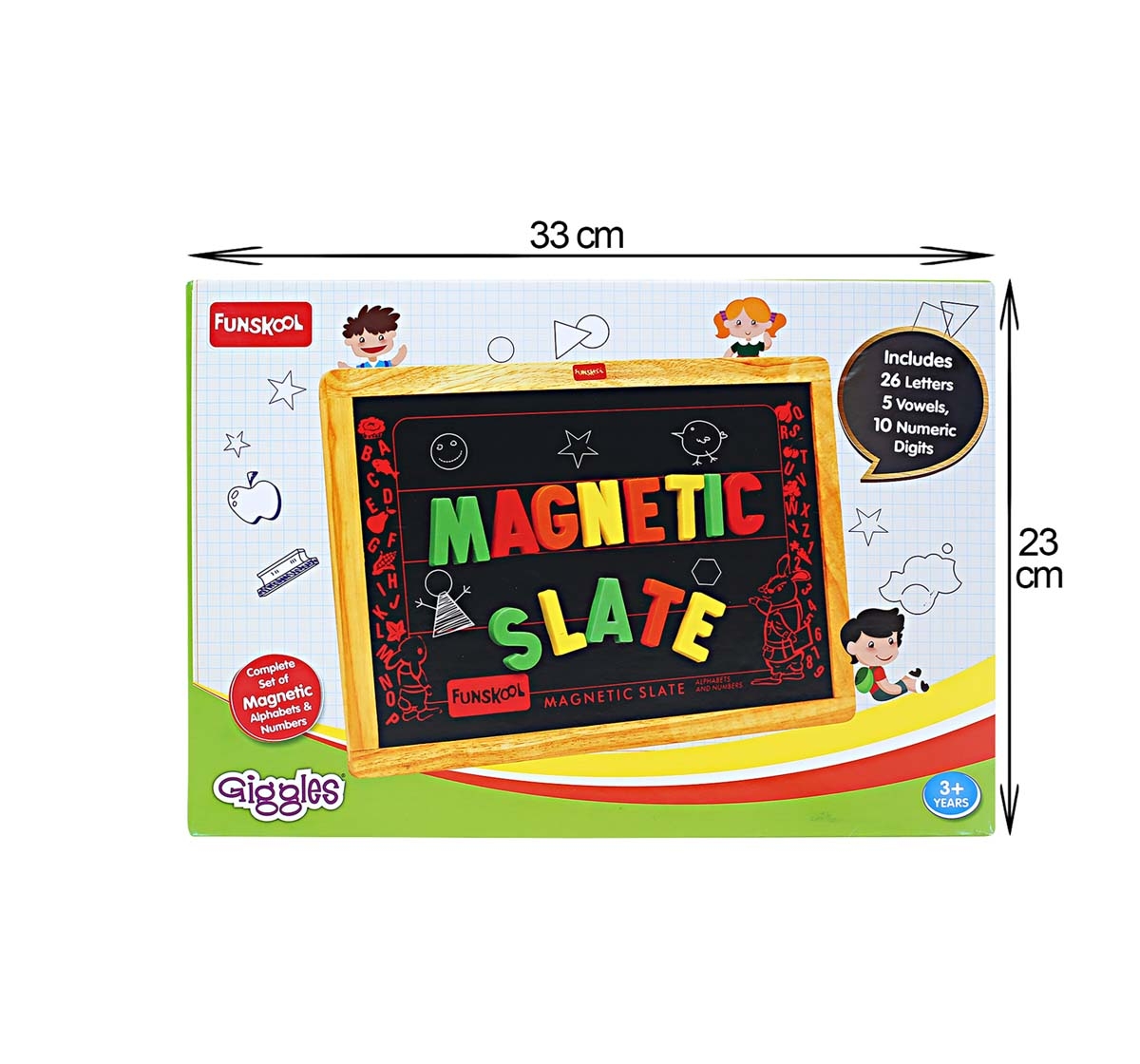 Funskool Magnetic Slate Activity Table & Boards for Kids age 3Y+ 