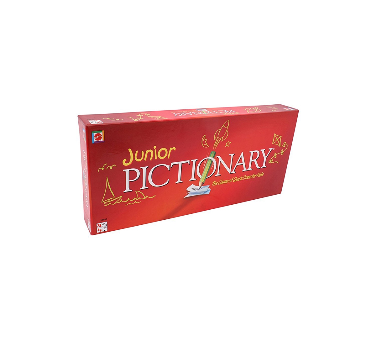 Mattel | Mattel Pictionary Words Junior Classic Game Board Games for Kids age 7Y+ 