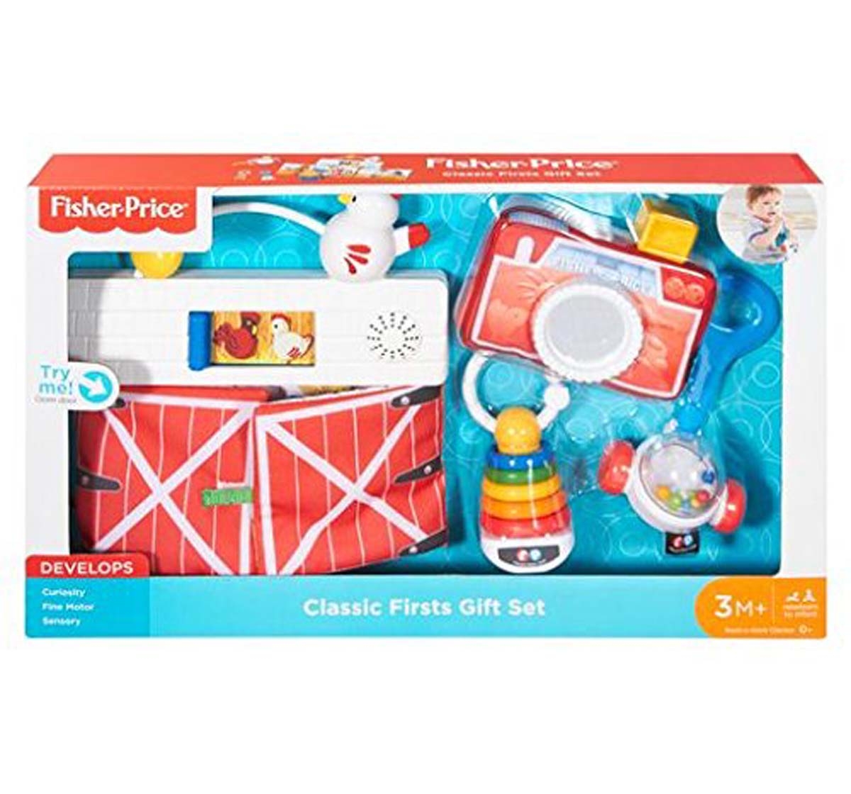 Fisher-Price | Fisher Price Mini Favorites Gift Set Learning Toys for Kids age 3M+ 