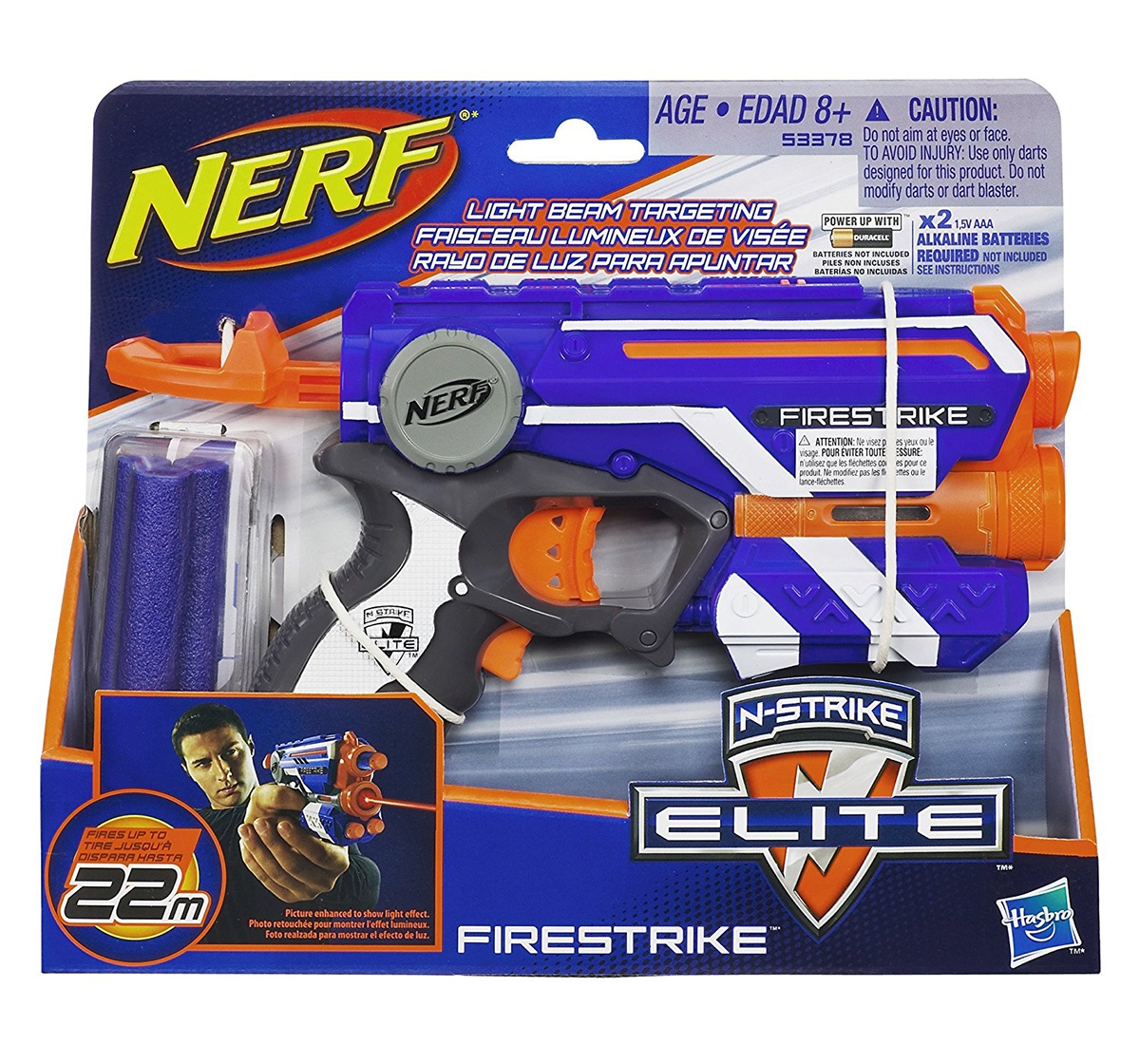 Nerf | Nerf N-Strike Elite Firestrike Blasters for Kids age 8Y+ 