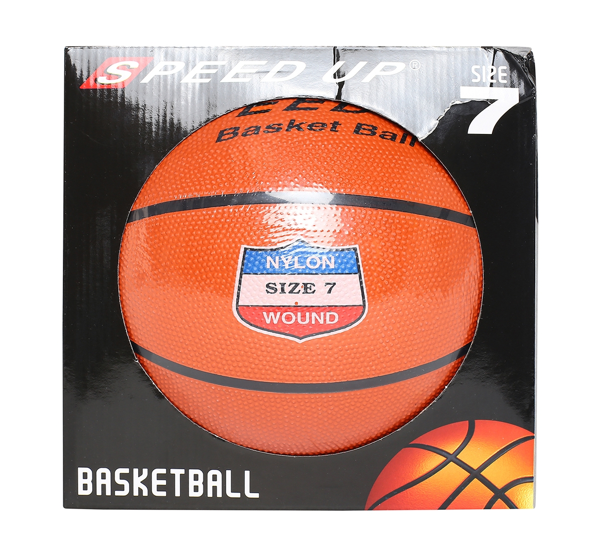 Speed Up | Speed Up Basketball Size 7 for Kids age 3Y+ (Orange)